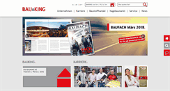 Desktop Screenshot of bauking.de