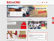 Tablet Screenshot of bauking.de